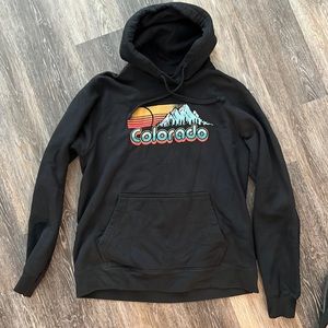Black Colorado Hoodie